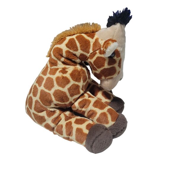 Wild Republic Giraffe 12 inch Plush Spots Yellow Brown Realistic Stuffed Animal - Picture 3 of 8